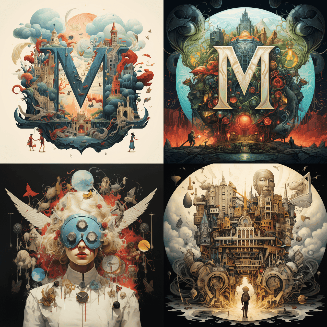 Midjourney result for prompt M