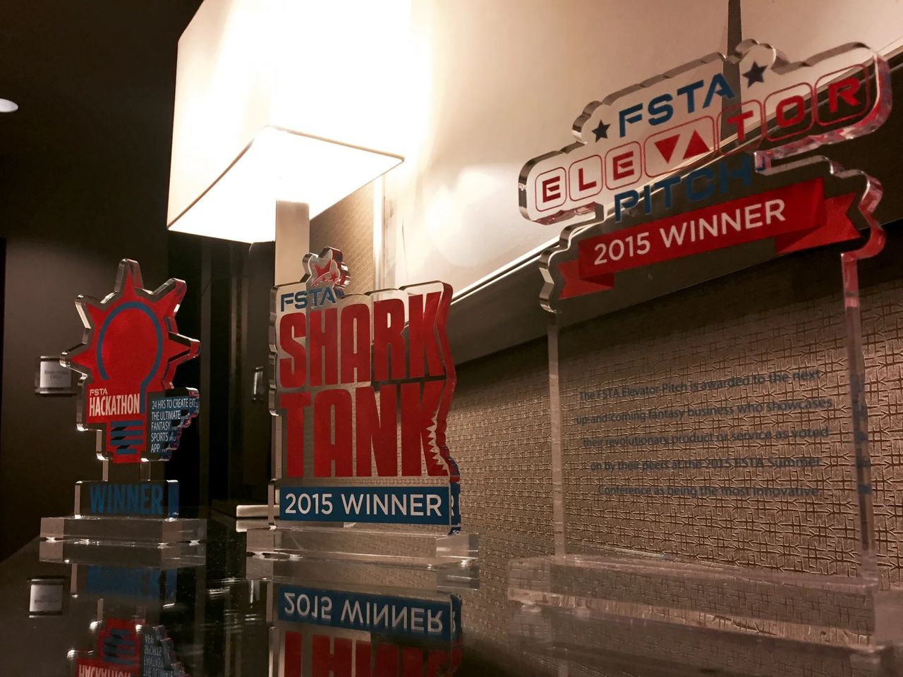 2015 FSTA trophies