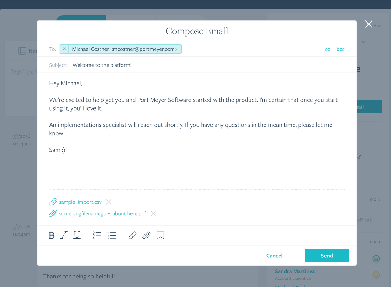 Email Attached