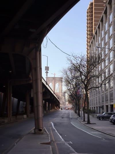 Under the Brooklyn Bridge