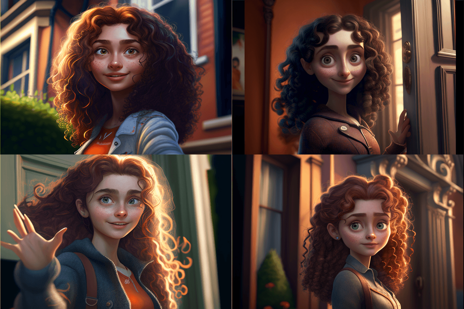 Variants of Tim's mother.