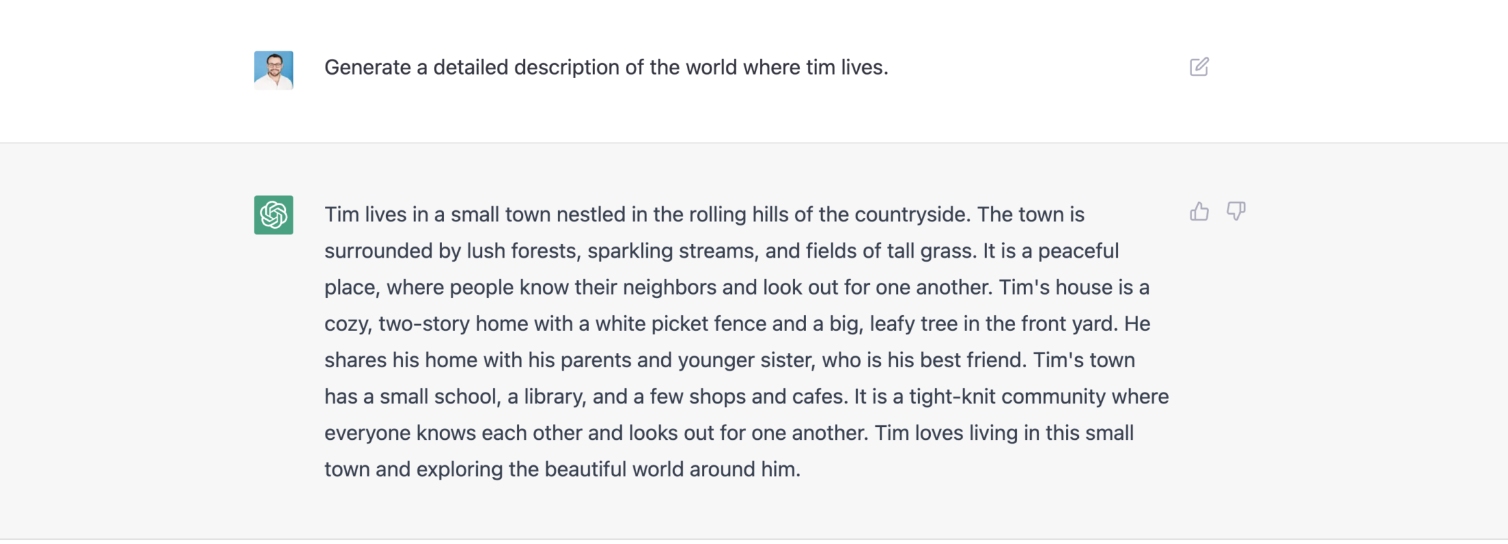 Ask ChatGPT to provide a description of the setting for this book.