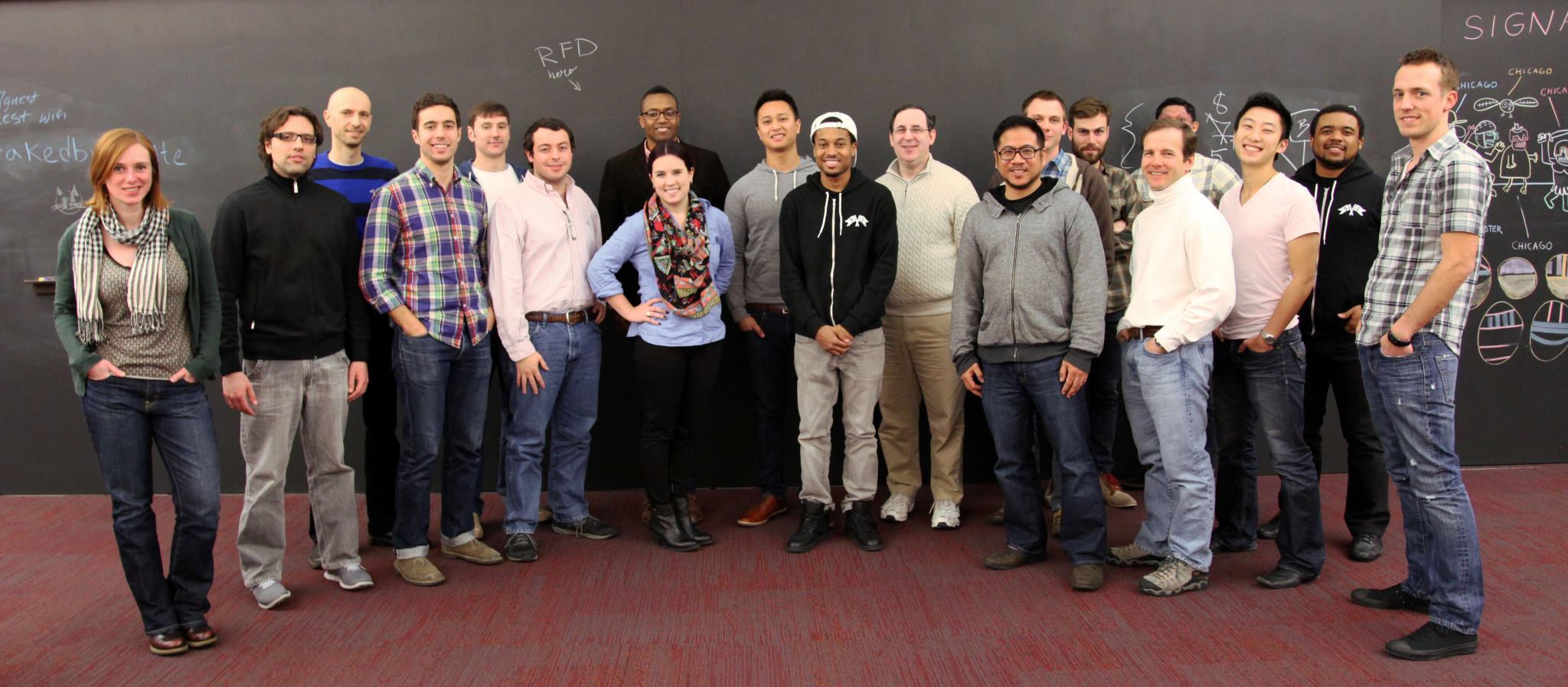 The Starter League Rails for Designers class photo.