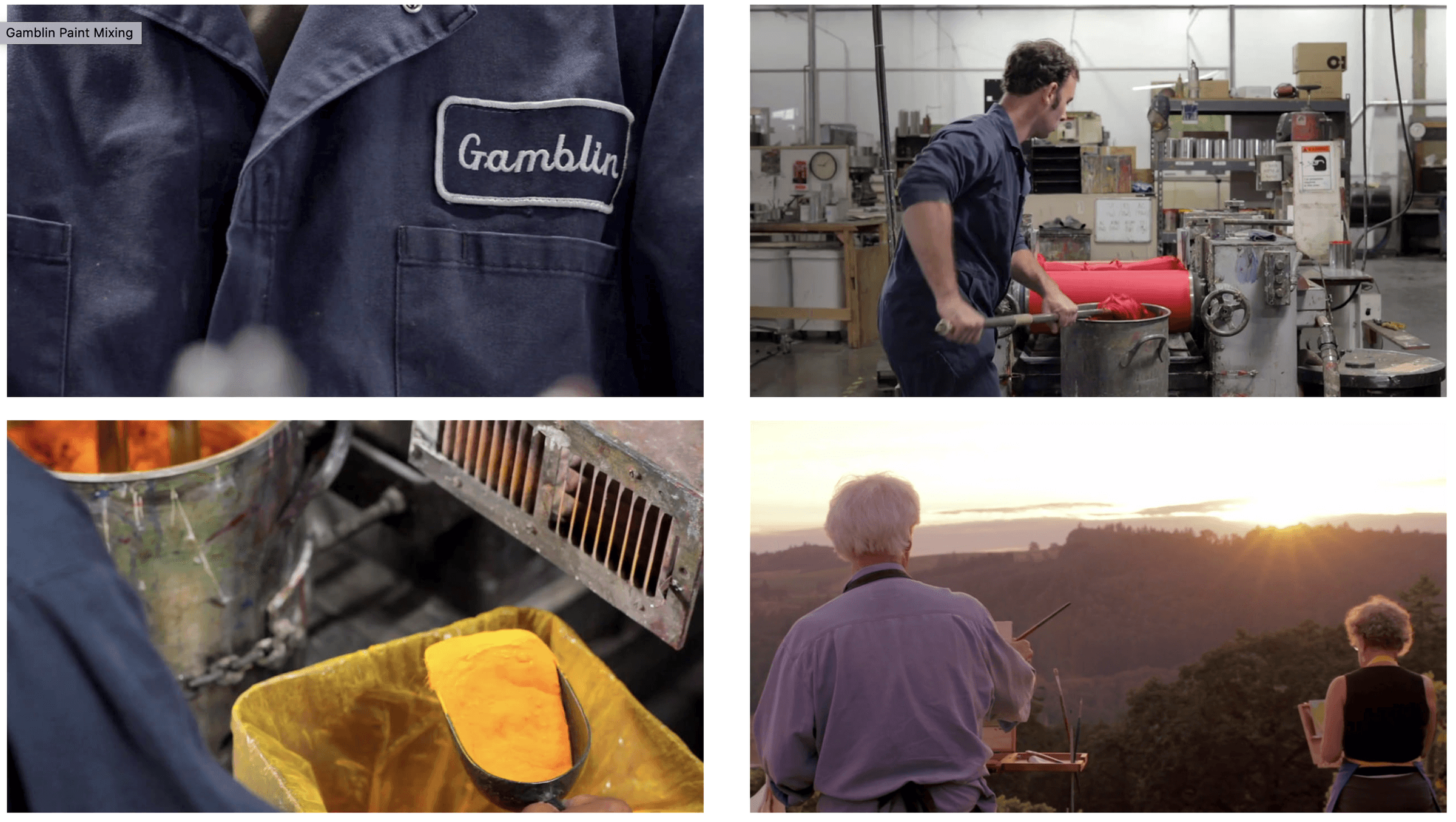 Gamblin Artists Colors Promo Video