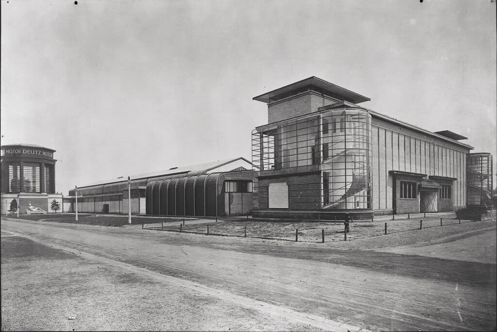Exploring Bauhaus: W. Gropius and A. Meyer, Factory and Office Building for Werkbund Exhibition, 1914.