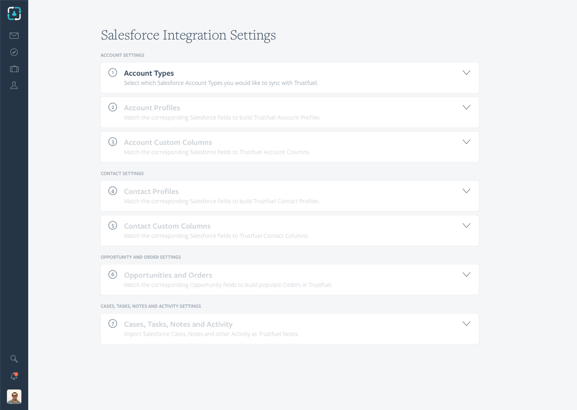 Trustfuel Disabled Settings